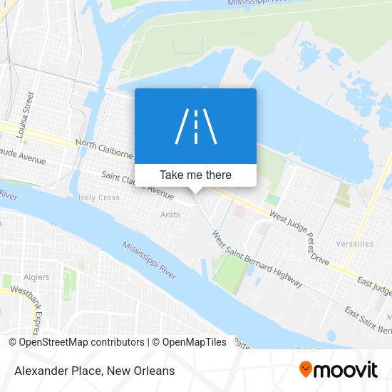 Mapa de Alexander Place