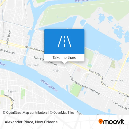 Alexander Place map