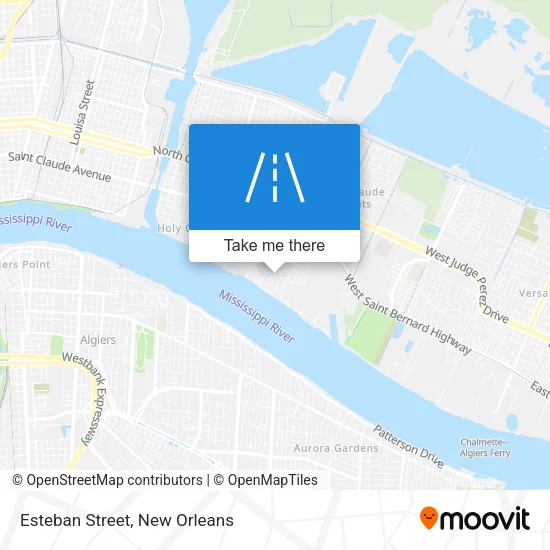 Esteban Street map