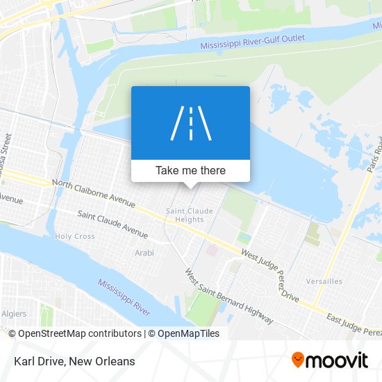 Karl Drive map