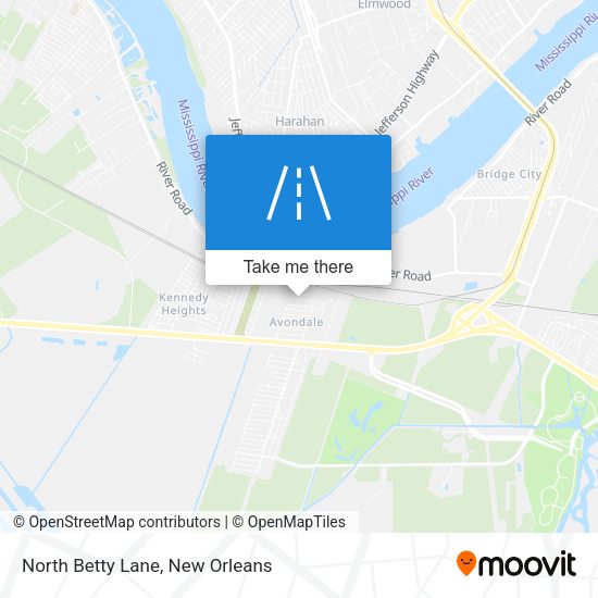 Mapa de North Betty Lane