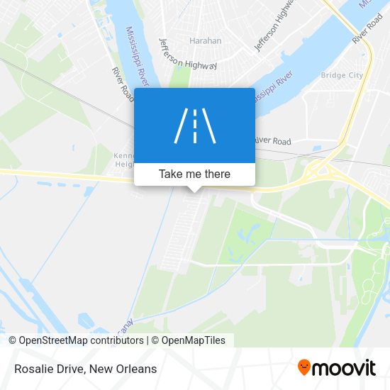 Mapa de Rosalie Drive