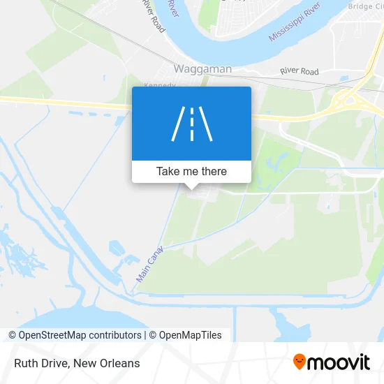 Ruth Drive map