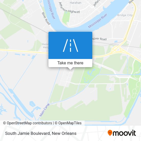 Mapa de South Jamie Boulevard