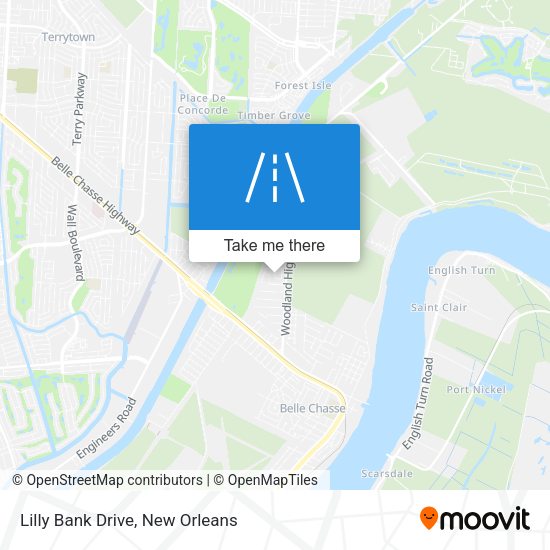 Lilly Bank Drive map