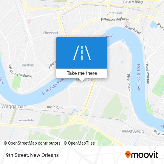 Mapa de 9th Street