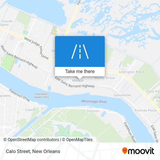 Mapa de Calo Street