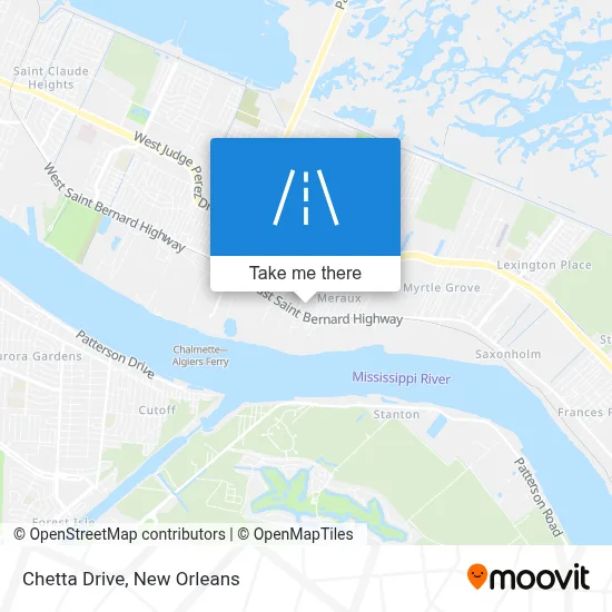 Chetta Drive map