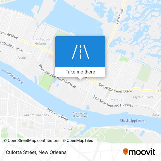 Mapa de Culotta Street