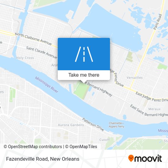 Mapa de Fazendeville Road