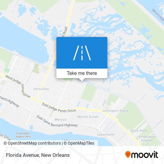 Mapa de Florida Avenue