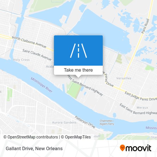 Mapa de Gallant Drive