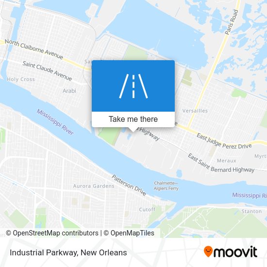 Industrial Parkway map