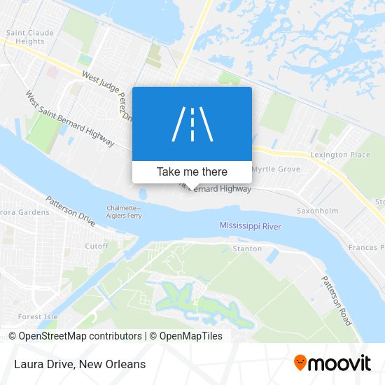Mapa de Laura Drive