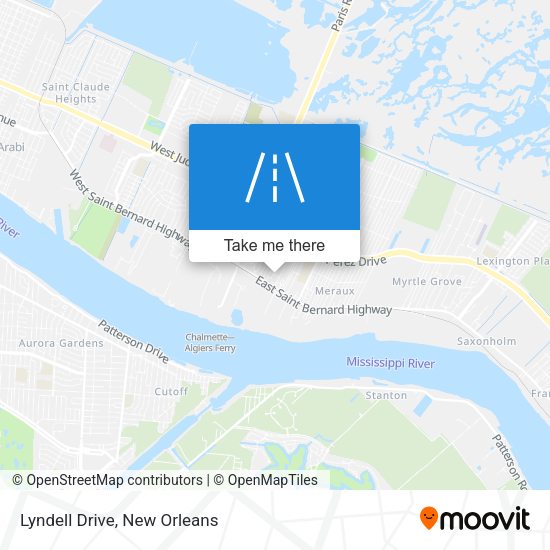 Mapa de Lyndell Drive