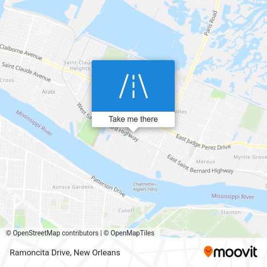 Ramoncita Drive map