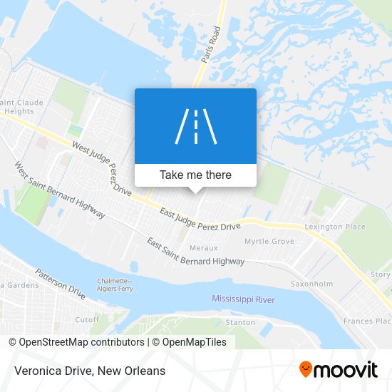 Mapa de Veronica Drive