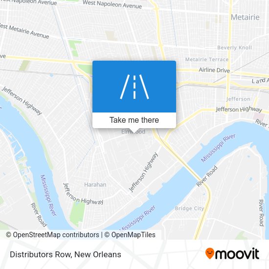 Mapa de Distributors Row