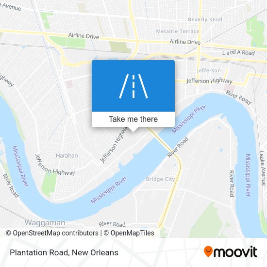 Mapa de Plantation Road