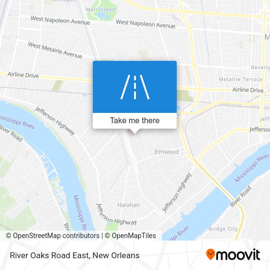 Mapa de River Oaks Road East