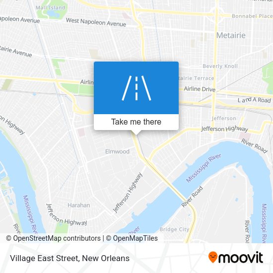 Village East Street map