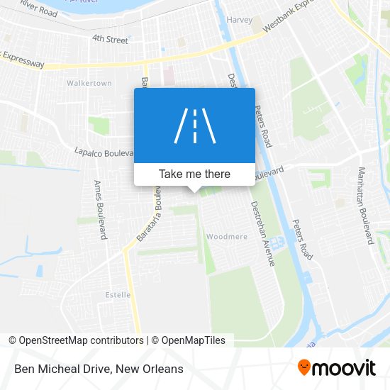 Ben Micheal Drive map