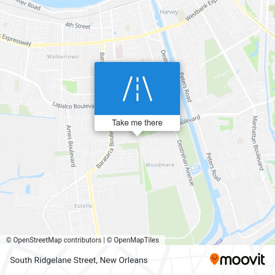 South Ridgelane Street map