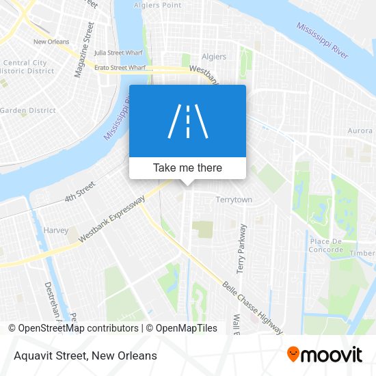 Aquavit Street map