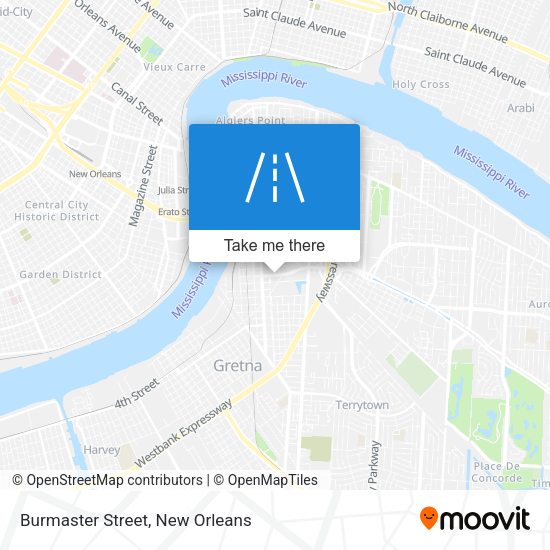 Burmaster Street map