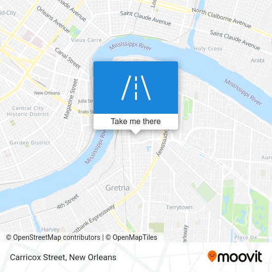 Mapa de Carricox Street