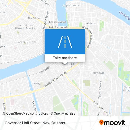 Governor Hall Street map