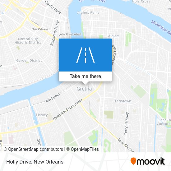 Mapa de Holly Drive
