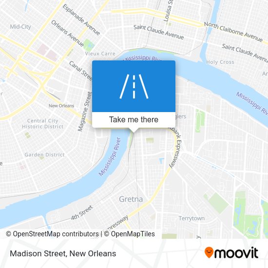 Mapa de Madison Street
