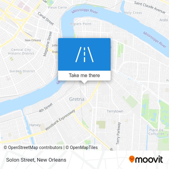 Mapa de Solon Street