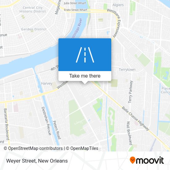 Mapa de Weyer Street