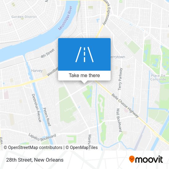 Mapa de 28th Street
