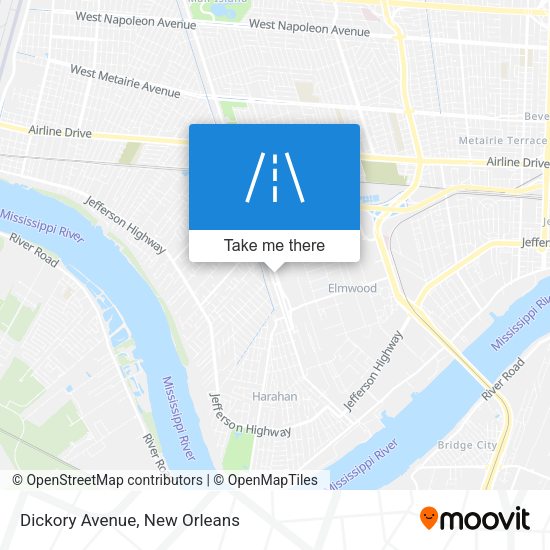Mapa de Dickory Avenue