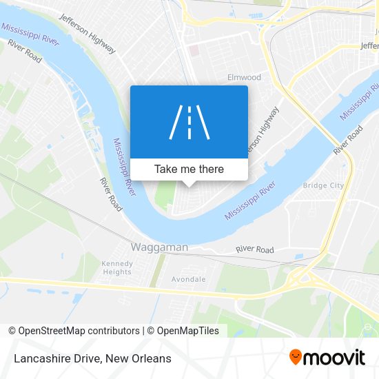 Lancashire Drive map