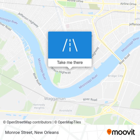 Mapa de Monroe Street