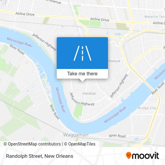 Mapa de Randolph Street