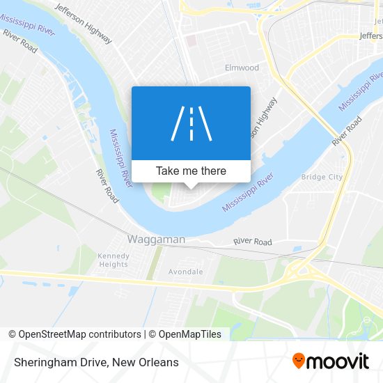Mapa de Sheringham Drive