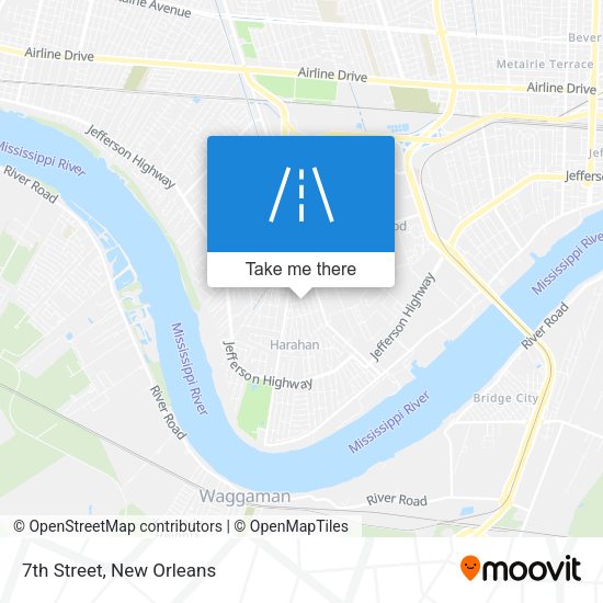 Mapa de 7th Street