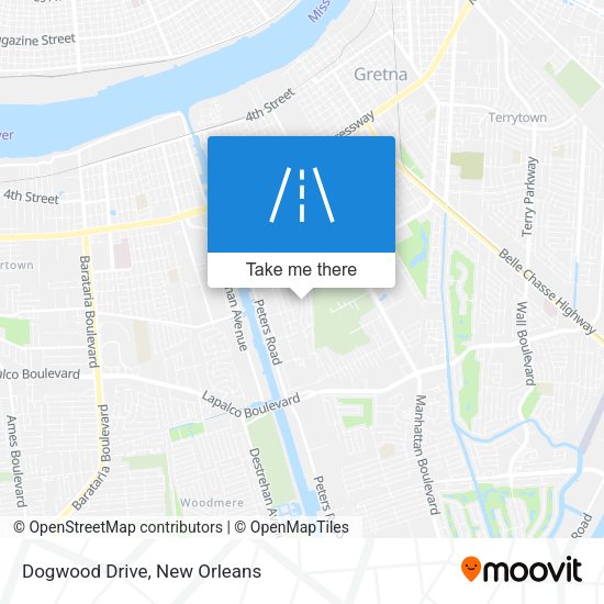 Mapa de Dogwood Drive