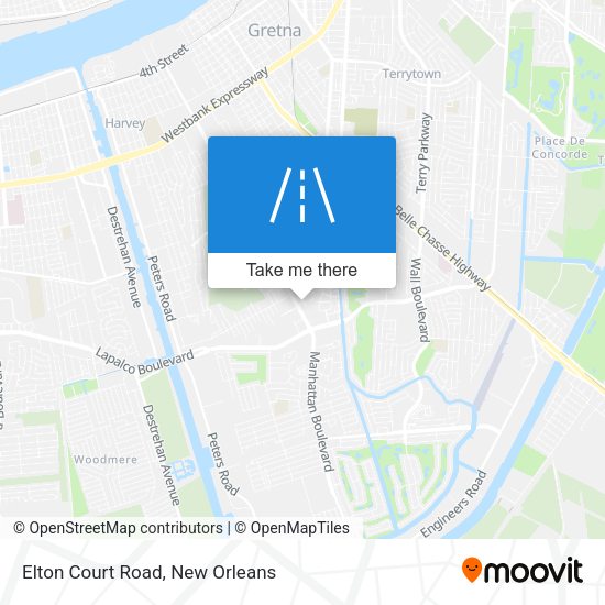 Mapa de Elton Court Road