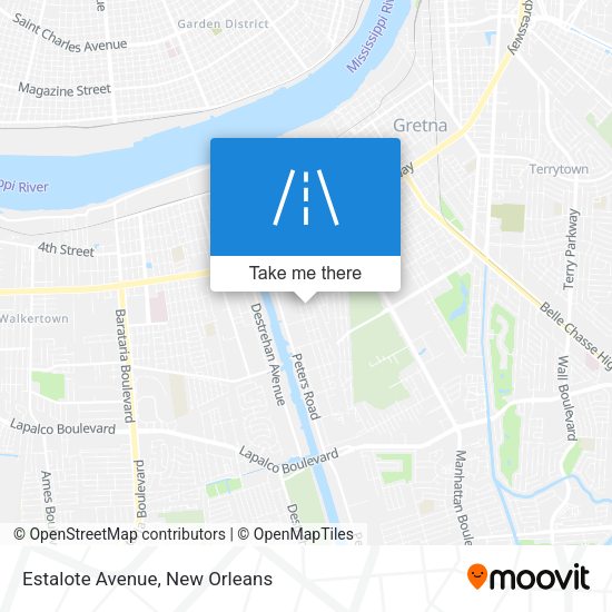Mapa de Estalote Avenue