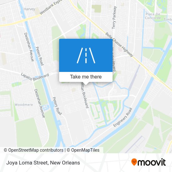 Joya Loma Street map