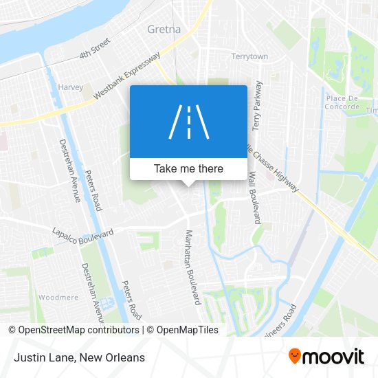 Mapa de Justin Lane
