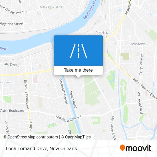 Mapa de Loch Lomand Drive