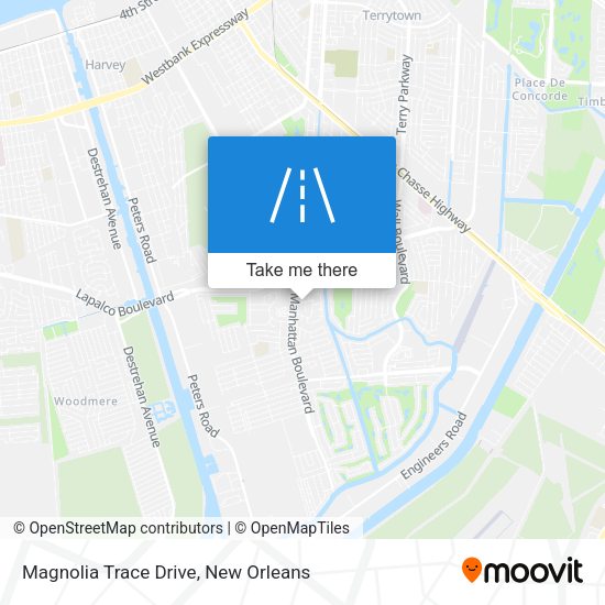 Mapa de Magnolia Trace Drive