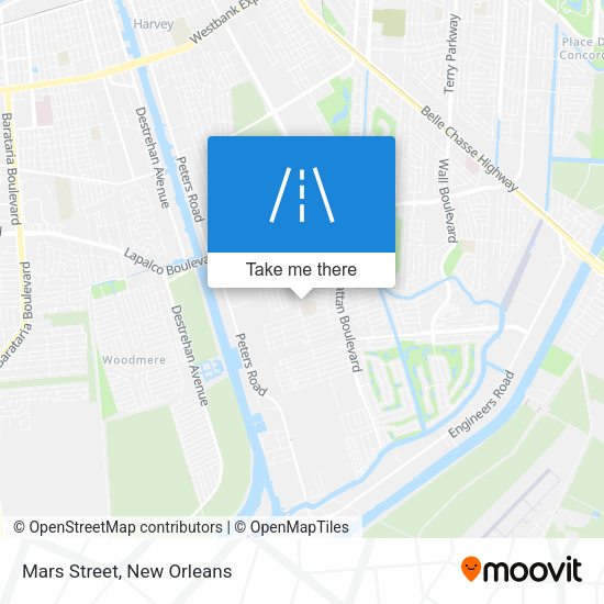 Mapa de Mars Street